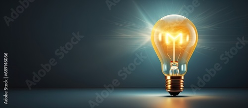 Illuminated mini bulb on a ...