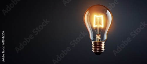 Illuminated mini bulb on a ...