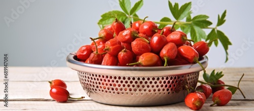 Organic dog rose hip berrie...