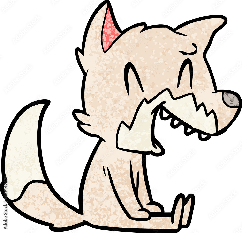 laughing fox cartoon laughing fox cartoon