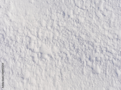 Snow texture after a snowstorm