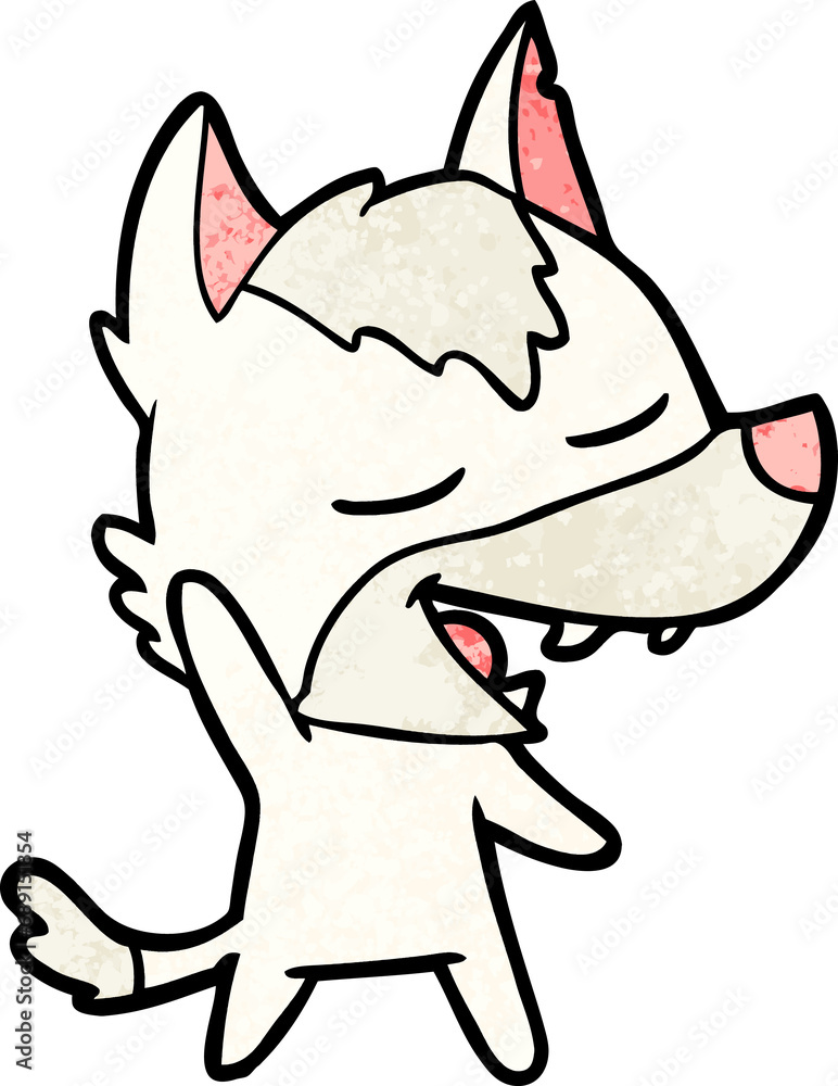 cartoon wolf laughing cartoon wolf laughing
