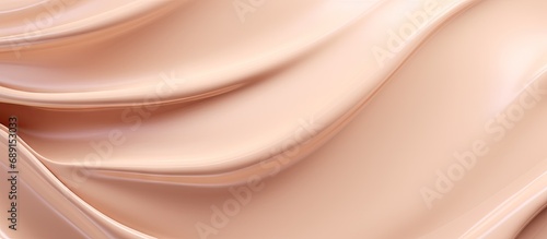 Creamy cosmetic smears on a...