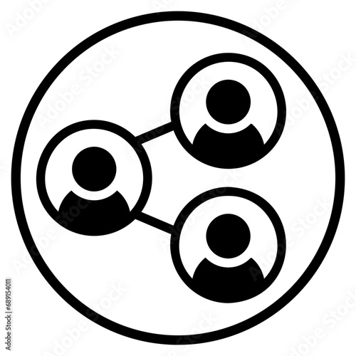 affiliate glyph icon