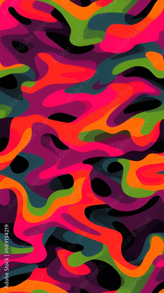 vivid color camouflage pattern vivid color camouflage pattern