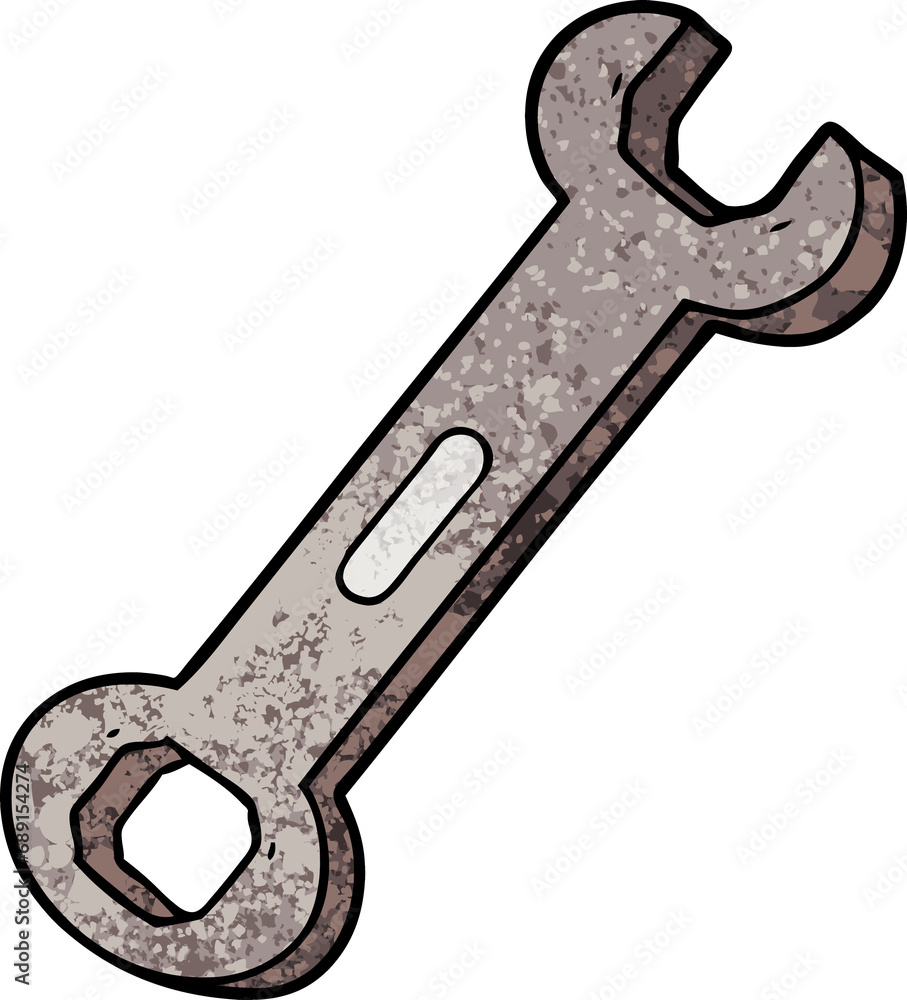 cartoon spanner