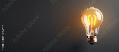 Illuminated mini bulb on a ...