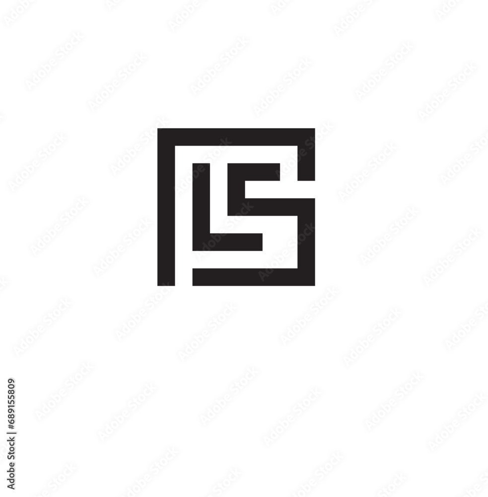 ls letter logo vectorized format logo designe ls letter logo vectorized format logo designe