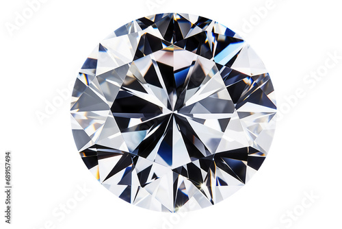 Sparkling Light Diamond With Shadow On A Black Background  Transparent White Background  Png.