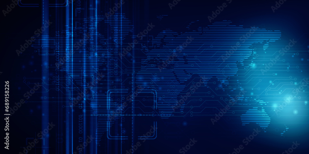 2d illustration world map abstract background 2d illustration world map abstract background