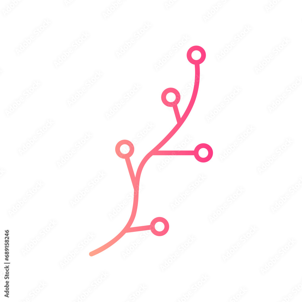 christmas light gradient icon christmas light gradient icon