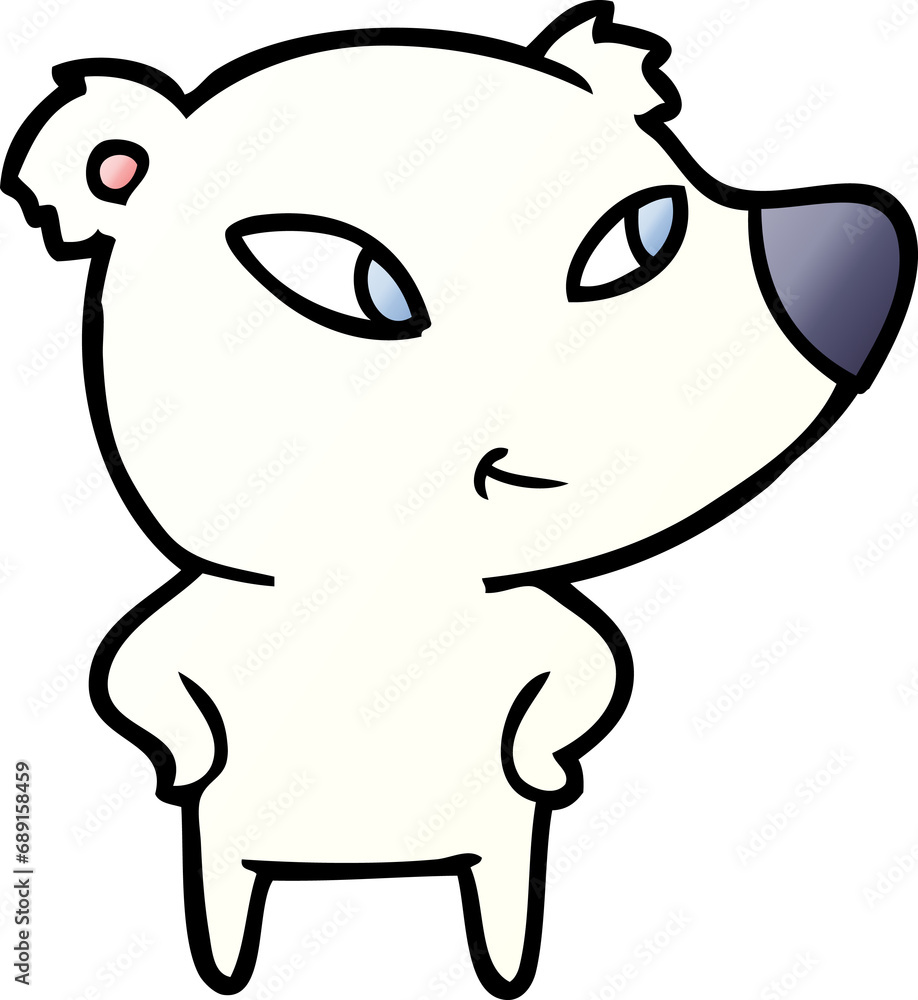 polar bear cartoon polar bear cartoon