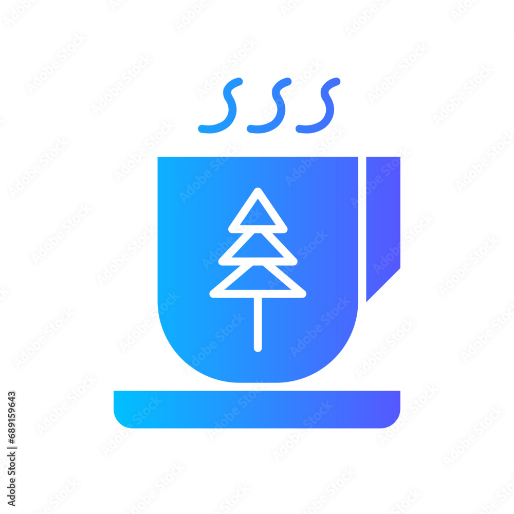 mug gradient icon mug gradient icon