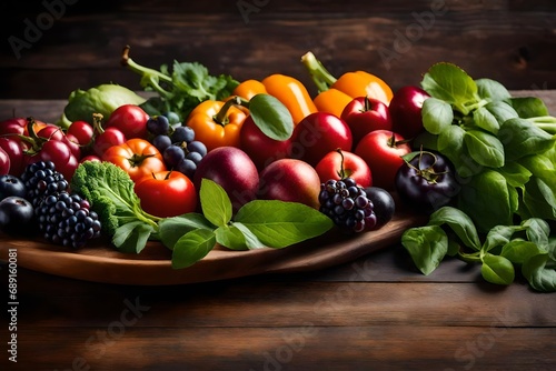 fresh vegetables in a basket