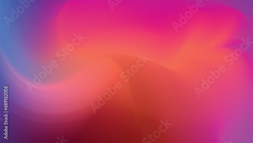 Abstract gradient background with a combination of red, purple, yellow, and orange colors	