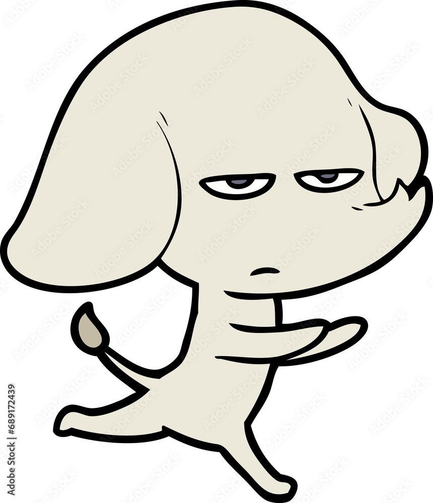 annoyed cartoon elephant annoyed cartoon elephant