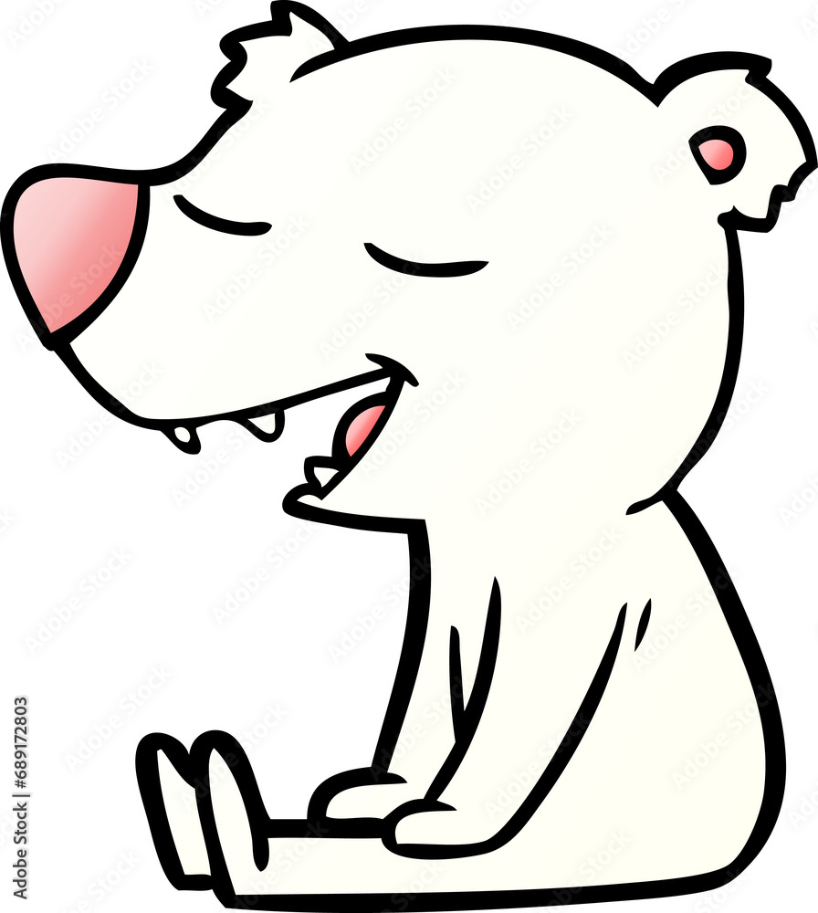 polar bear cartoon