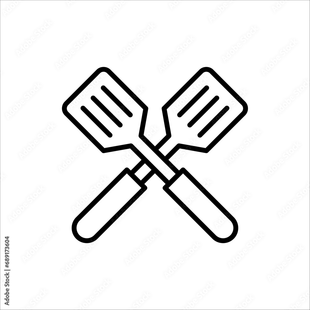 spatula icon. vector illustration for web design, app, and ui. eps 10 spatula icon. vector illustration for web design, app, and ui. eps 10