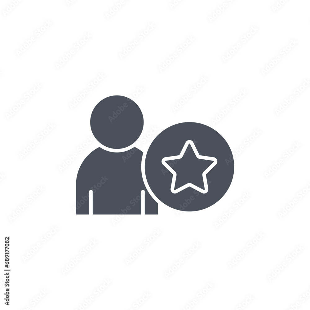 Vector sign of the excellence symbol isolated on a white background. icon color editable. Vector sign of the excellence symbol isolated on a white background. icon color editable.