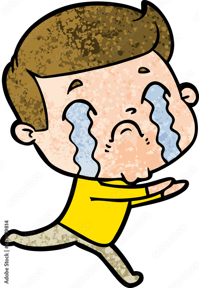 cartoon man crying cartoon man crying