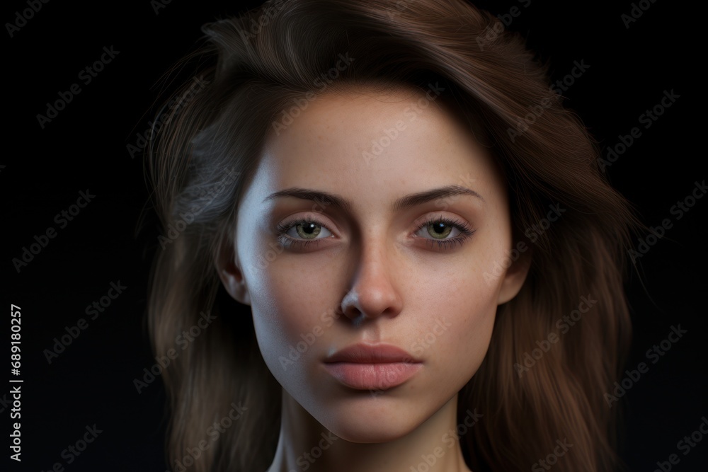 portrait of a woman portrait of a woman
