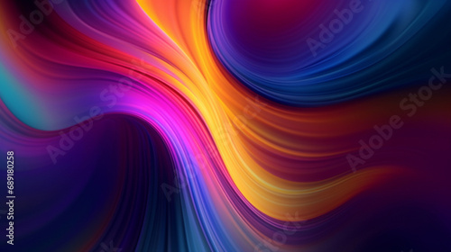 abstract colorful wave background and wallpaper