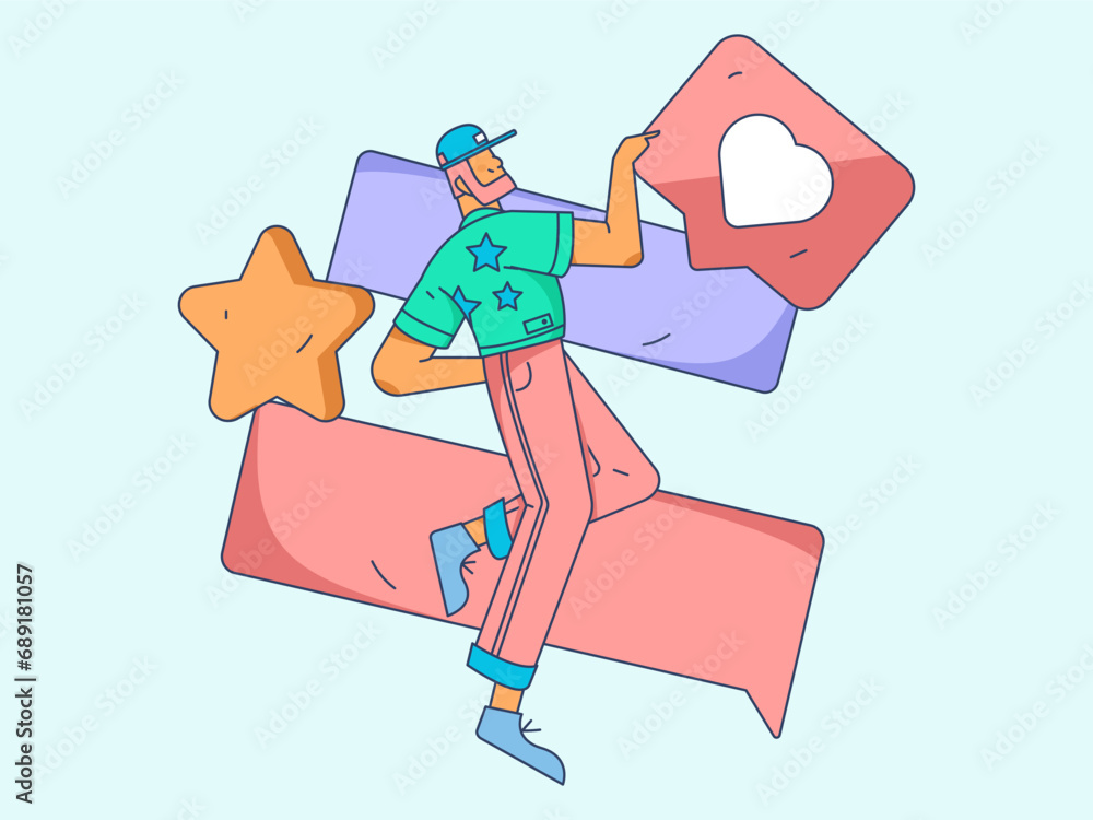 Business People Flat Vector Concept Operation Hand Drawn Illustration
Business People Flat Vector Concept Operation Hand Drawn Illustration