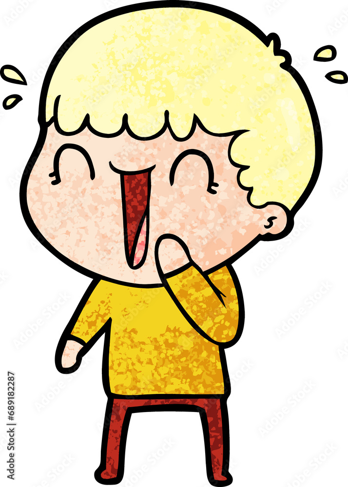 laughing cartoon man laughing cartoon man