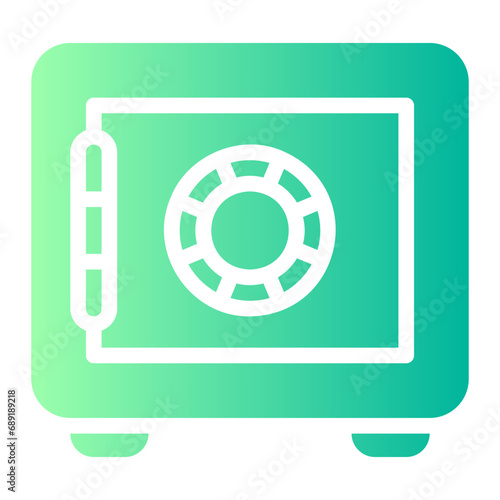 safebox gradient icon