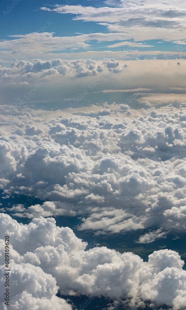 Panorama Of Clouds. Panorama Of Clouds.