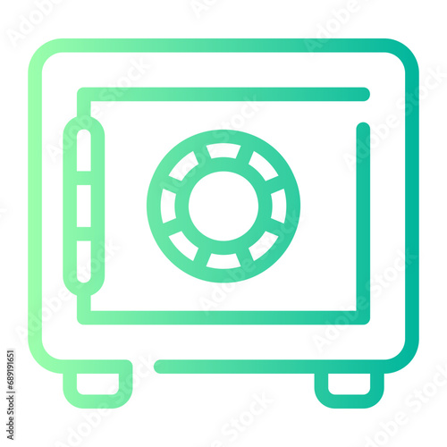 safebox gradient icon