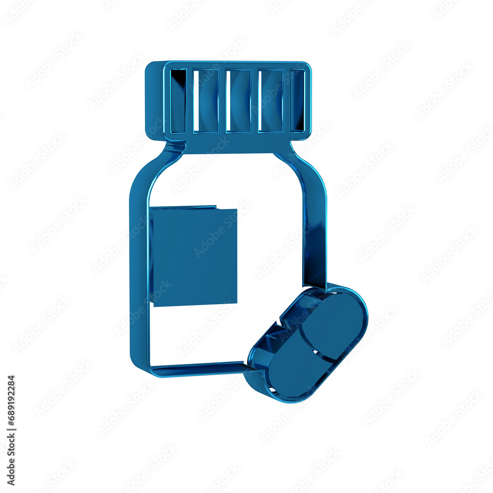 Blue Sedative pills icon isolated on transparent background. Blue Sedative pills icon isolated on transparent background.