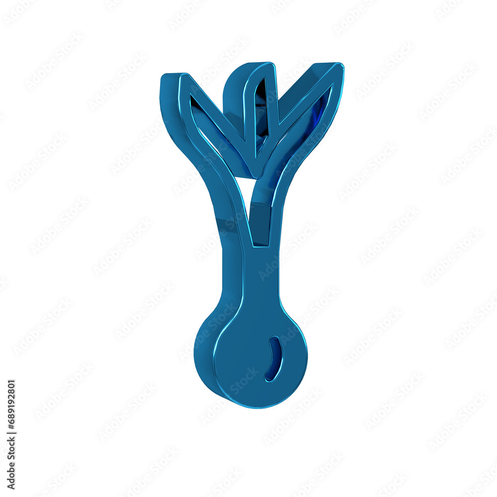 Blue Onion icon isolated on transparent background. Blue Onion icon isolated on transparent background.