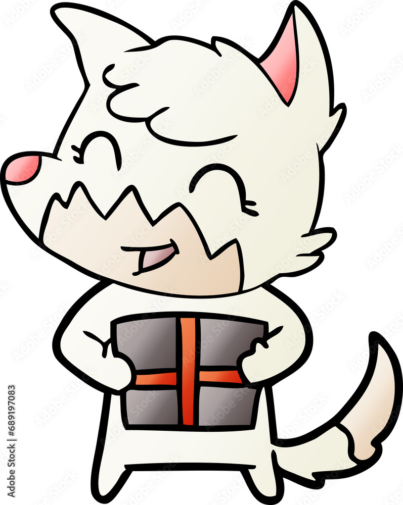 happy cartoon fox happy cartoon fox