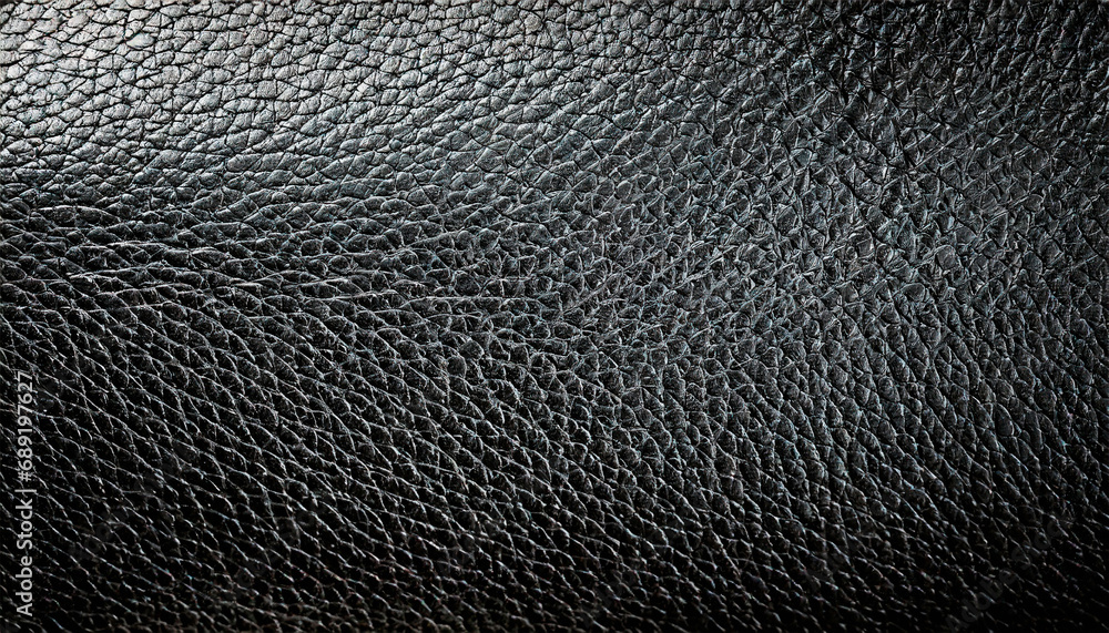 Black leather texture or leather background for design with copy space for text or image. Black leather texture or leather background for design with copy space for text or image.