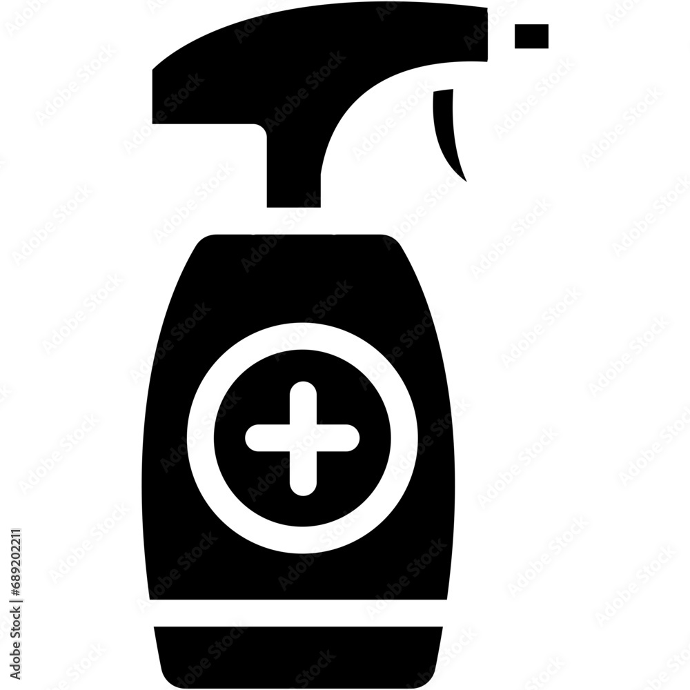 Obraz premium Medical Spray vector design .svg