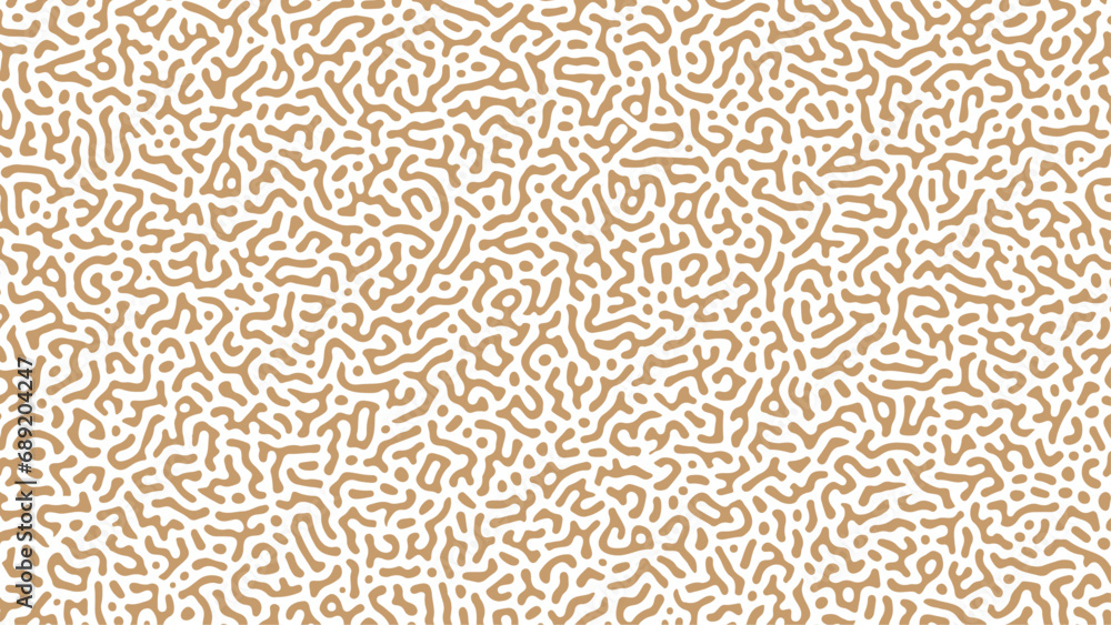 Turing Pattern For Background Design And Fabric. Brown Turing Reaction Background. Turing Pattern For Background Design And Fabric. Brown Turing Reaction Background.