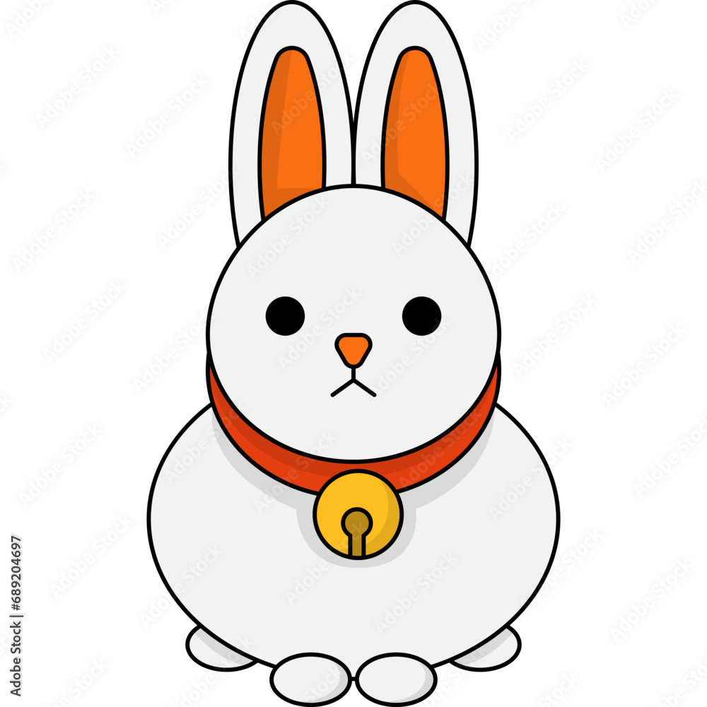 Fototapeta premium Lunar New Year Rabbit