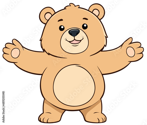 Cute Bear wants hugs