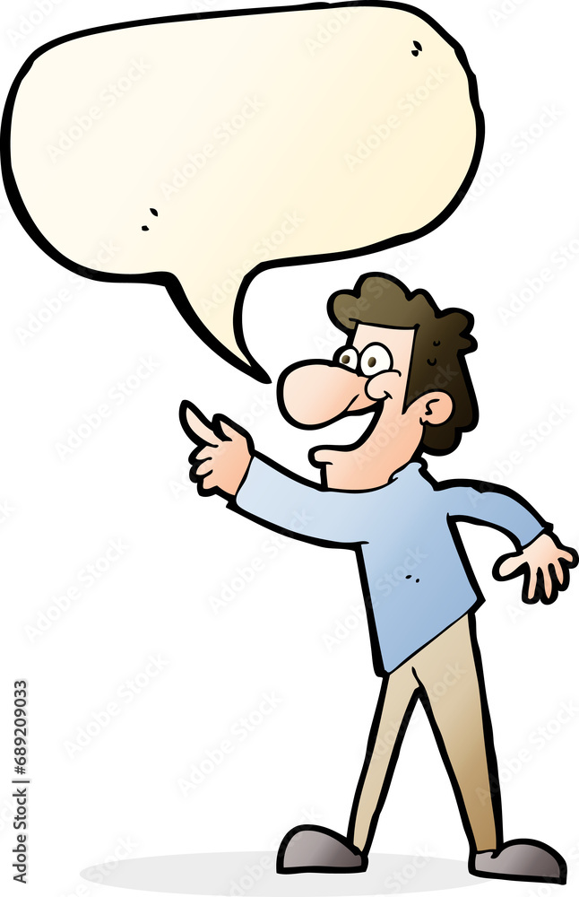 cartoon man pointing and laughing with speech bubble cartoon man pointing and laughing with speech bubble