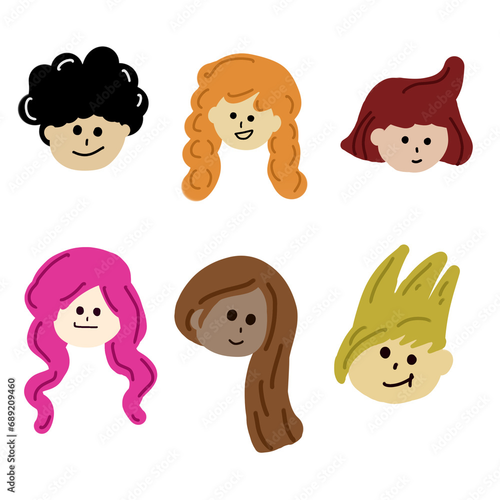 set of faces, compatibility, line art, head set of faces, compatibility, line art, head