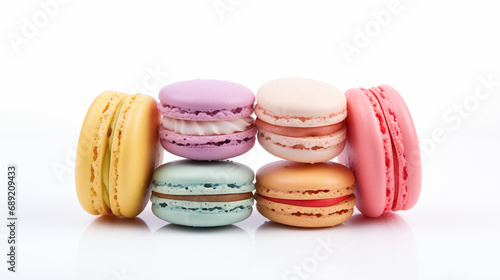 Delicious dessert macarons pictures
