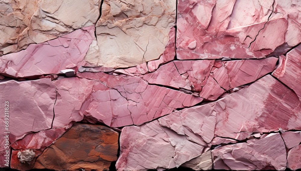 Fototapeta premium image of a light pink rock texture