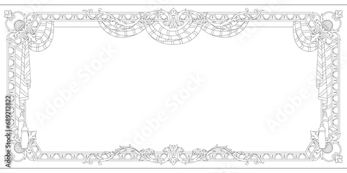 frame for design wall