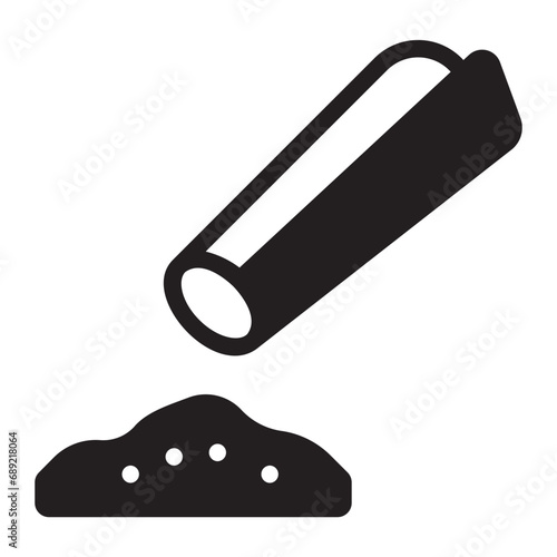 sniffing glyph icon
