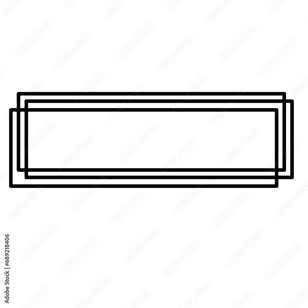 Rectangle hand drawn Rectangle hand drawn