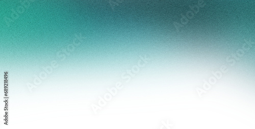 teal blue , color gradient rough abstract background shine bright light and glow template empty space , grainy noise grungy texture on transparent background cutout photo
