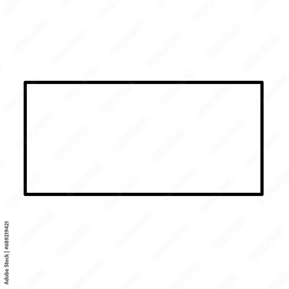 Rectangle hand drawn Rectangle hand drawn