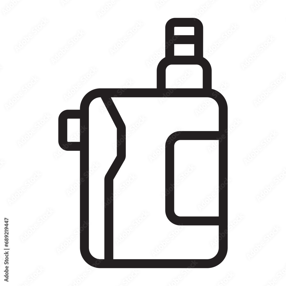 vape line icon vape line icon
