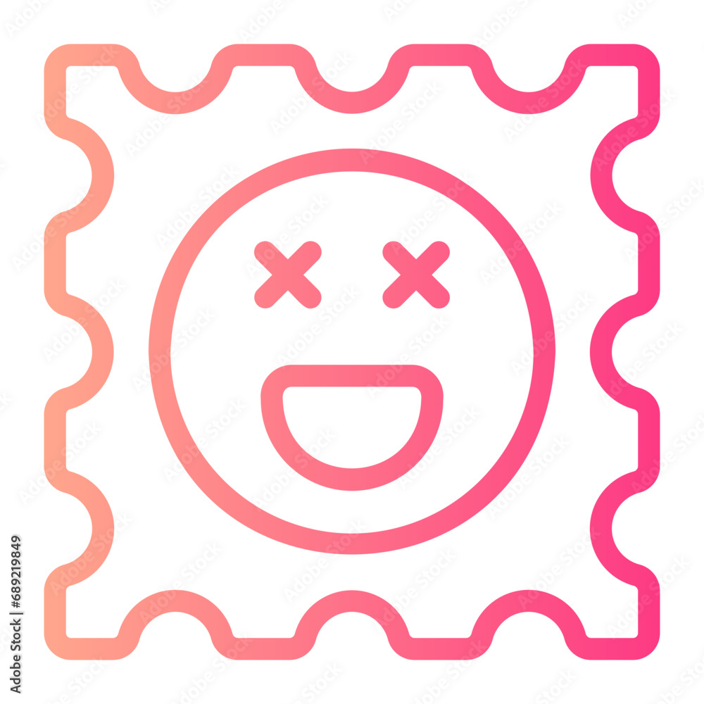 lsd gradient icon lsd gradient icon